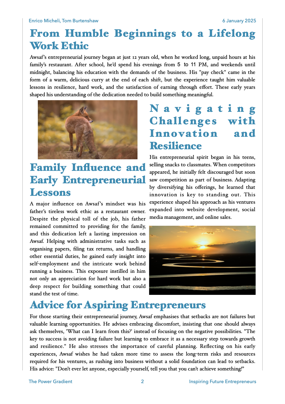 Page 2 of The Power Gradient - Week 7